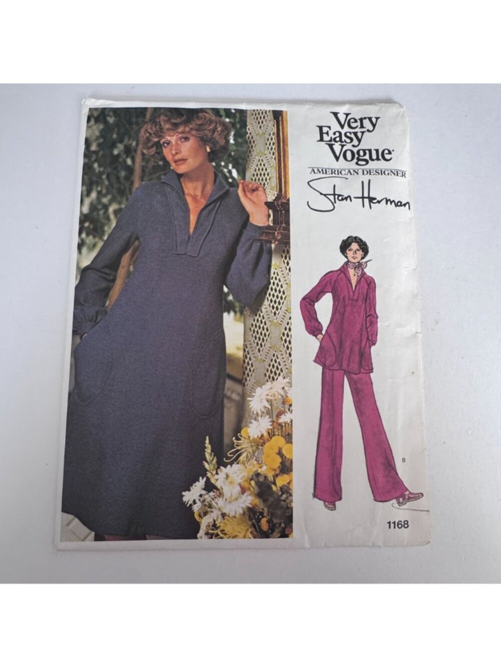 Vogue Sewing Pattern 1168 Stan Herman Dress Pants 10  American Designer UC Easy - Picture 14 of 14
